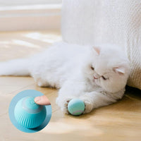 PurrPlay™ – Interactive Rotating Cat Toy Ball with LED ✨🐾