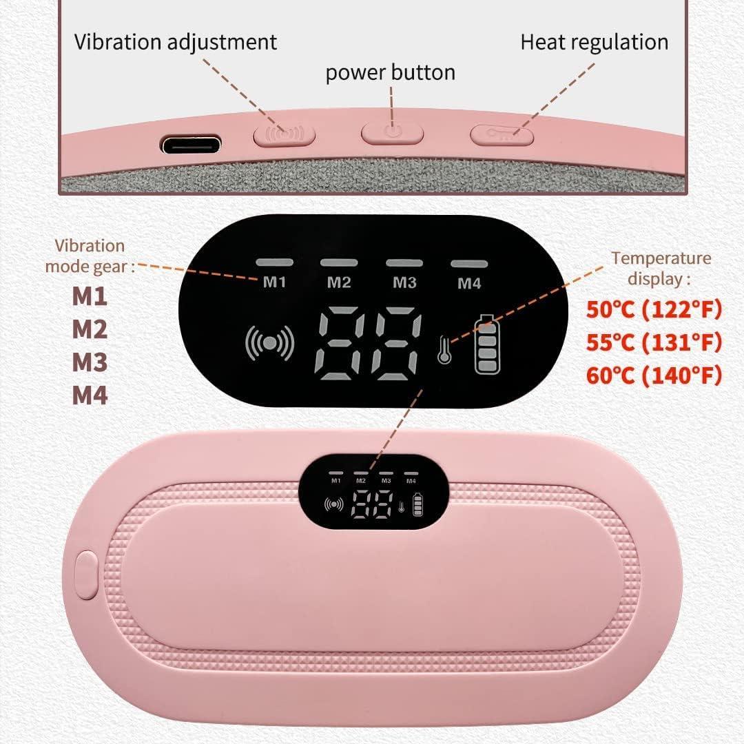 CrampEase: Portable Cordless Menstrual Heating Pad