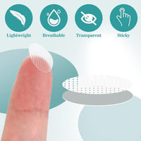 InvisiLobe:  Premium Earlobe Support Patches (100 PCS)