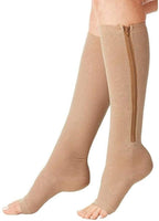 Unisex Medical Zipper Compression Socks (Pair of 1)
