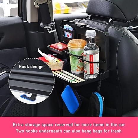 🚗✨ AutoTray Pro – The Ultimate Foldable Car Dining & Organizer Tray!